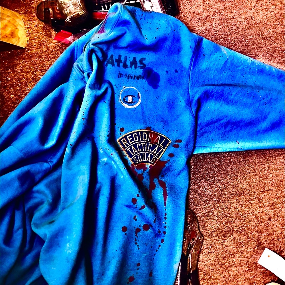 Atlas inspired custom sweater